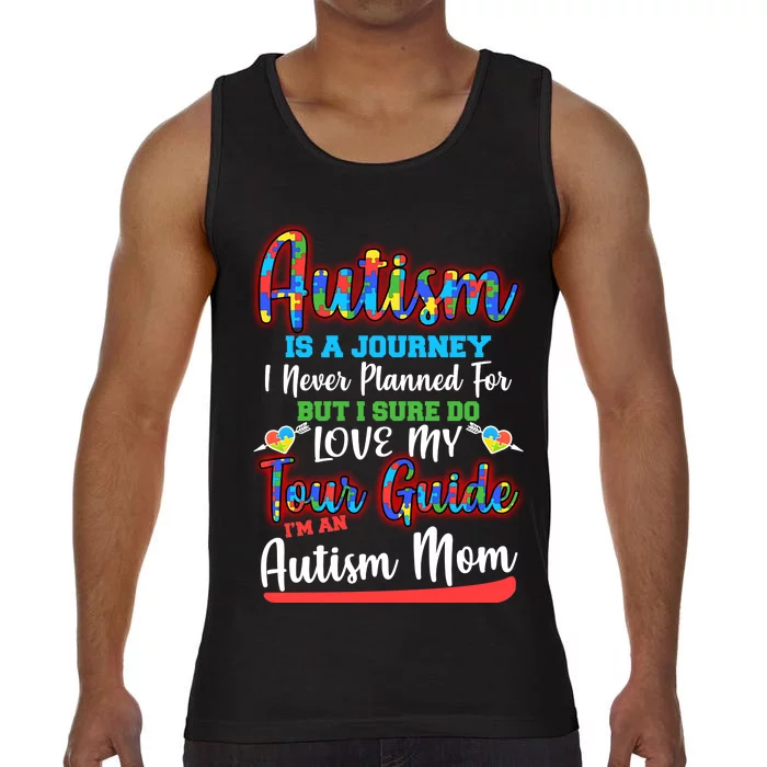 Autism Is A Journey Comfort Colors® Tank Top