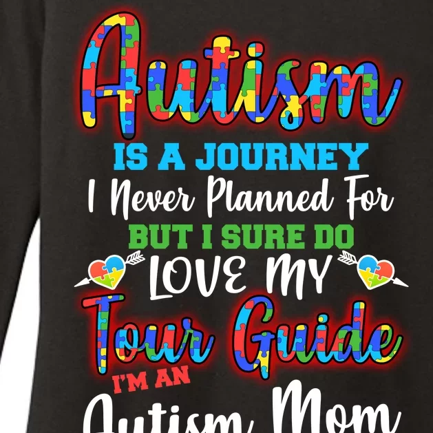 Autism Is A Journey Womens CVC Long Sleeve Shirt