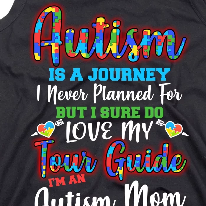 Autism Is A Journey Tank Top