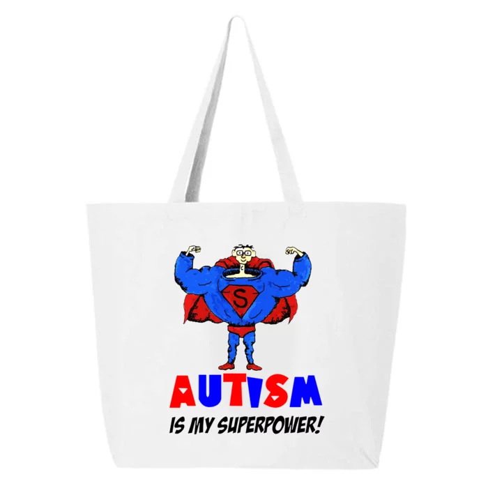 Autism Is My Super Power 25L Jumbo Tote