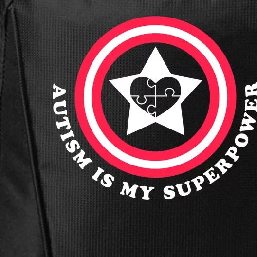 Autism Is My SuperPower City Backpack