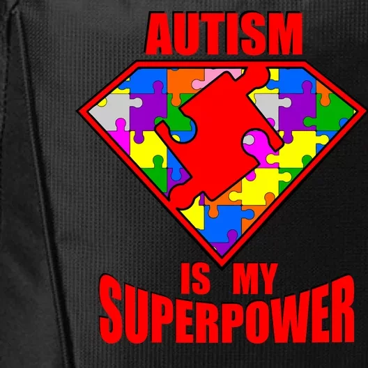 Autism Is My Superpower Superheo City Backpack