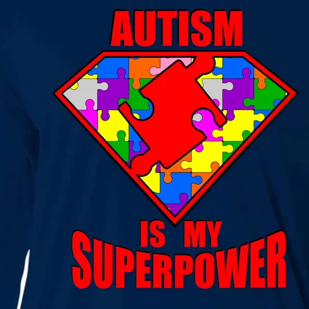 Autism Is My Superpower Superheo Cooling Performance Long Sleeve Crew