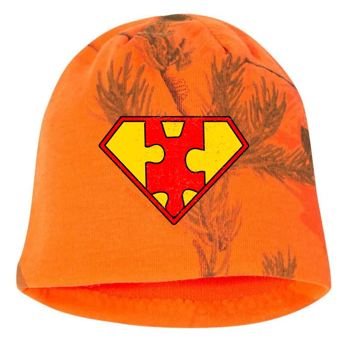 Autism Is My Superpower! Superhero Kati - Camo Knit Beanie