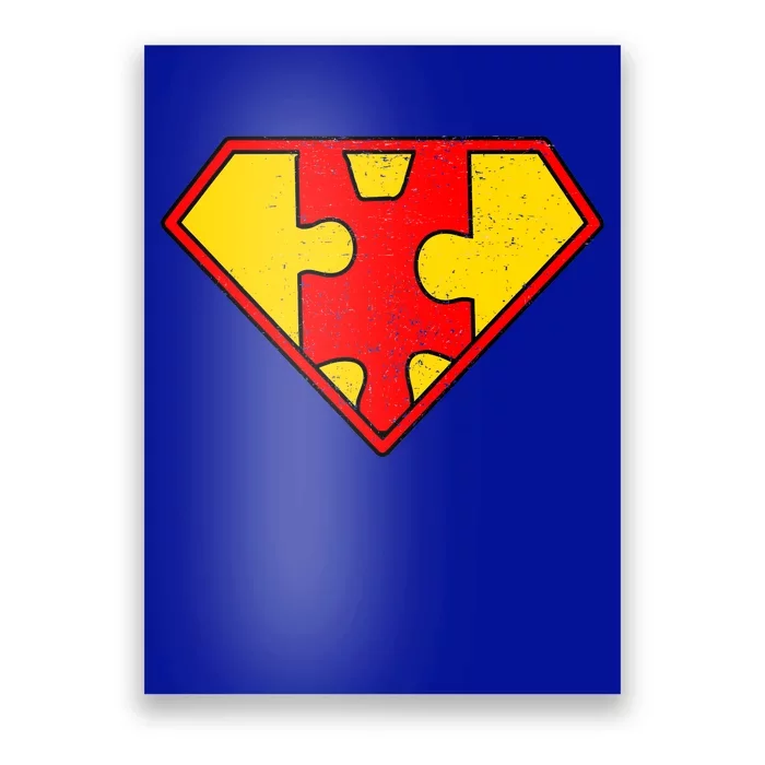 Autism Is My Superpower! Superhero Poster