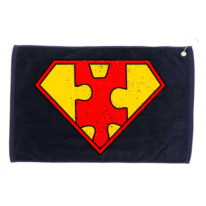 Autism Is My Superpower! Superhero Grommeted Golf Towel