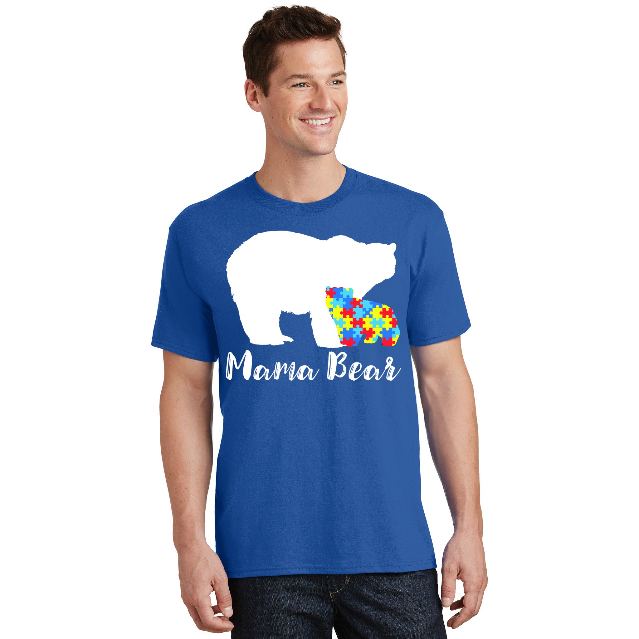 mama bear autism shirt