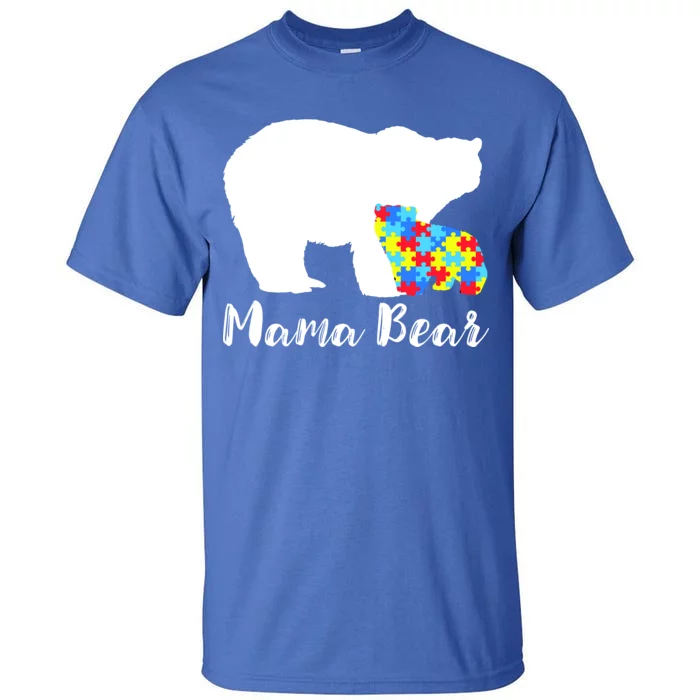 Autism Mama Bear Tall T-Shirt