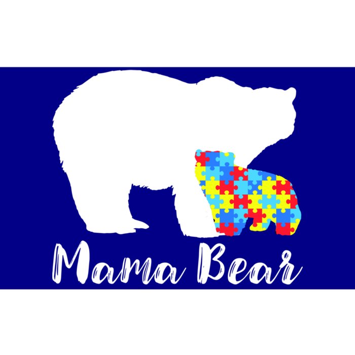 Autism Mama Bear Bumper Sticker