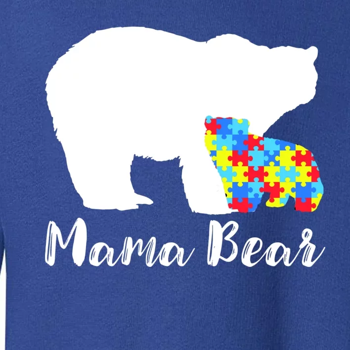 Autism Mama Bear Toddler Sweatshirt