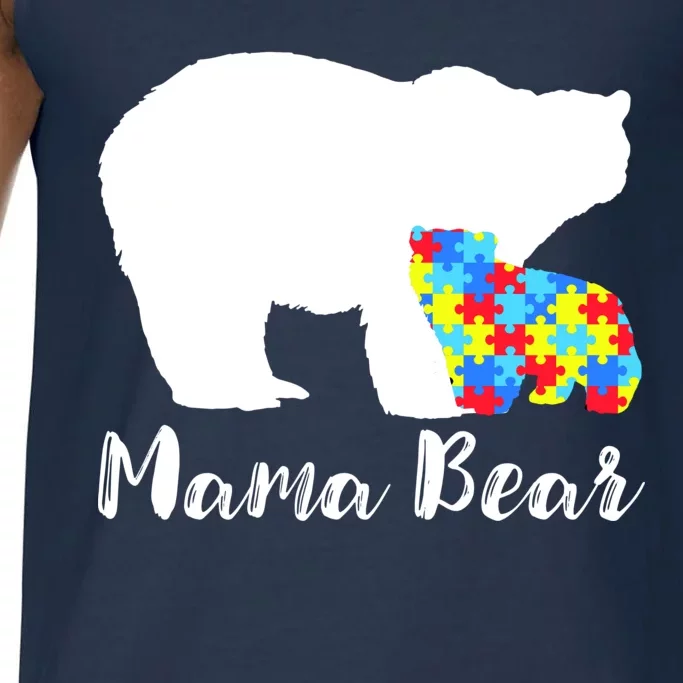 Autism Mama Bear Comfort Colors® Tank Top