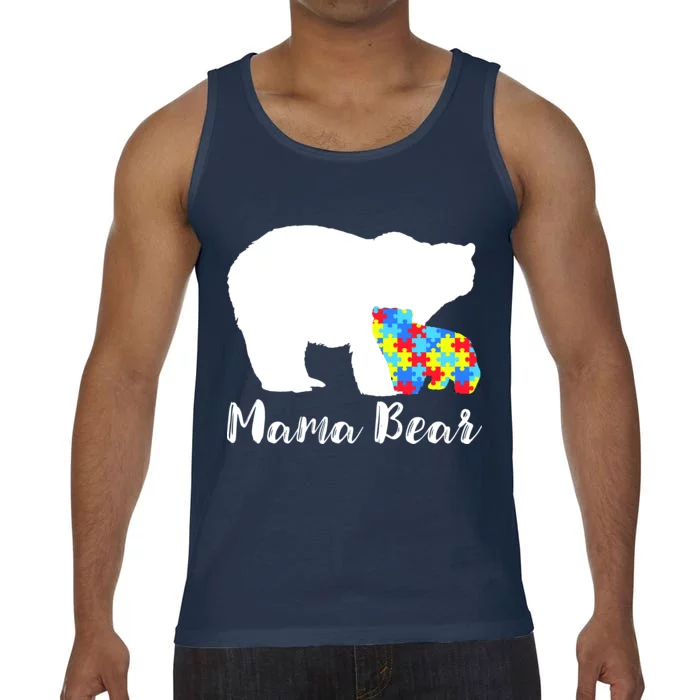 Autism Mama Bear Comfort Colors® Tank Top