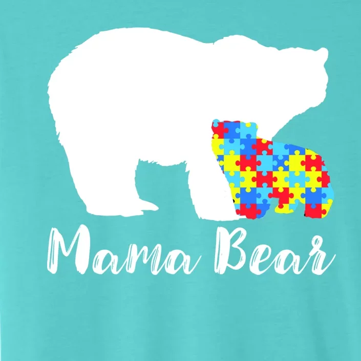 Autism Mama Bear ChromaSoft Performance T-Shirt