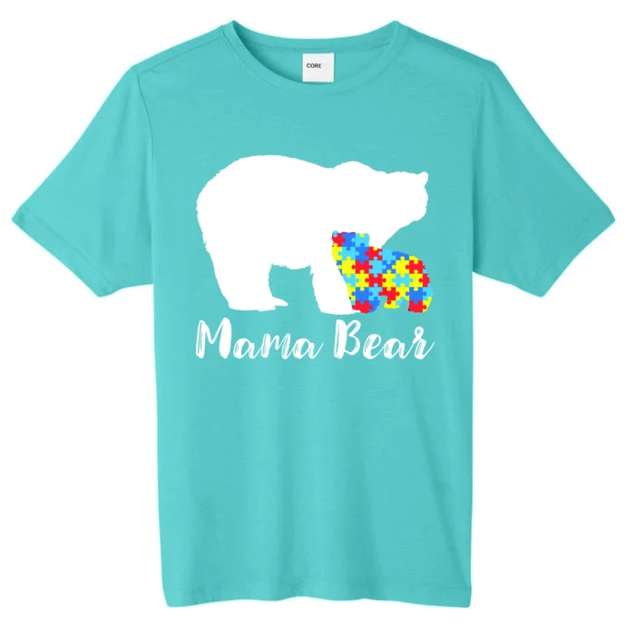 Autism Mama Bear ChromaSoft Performance T-Shirt