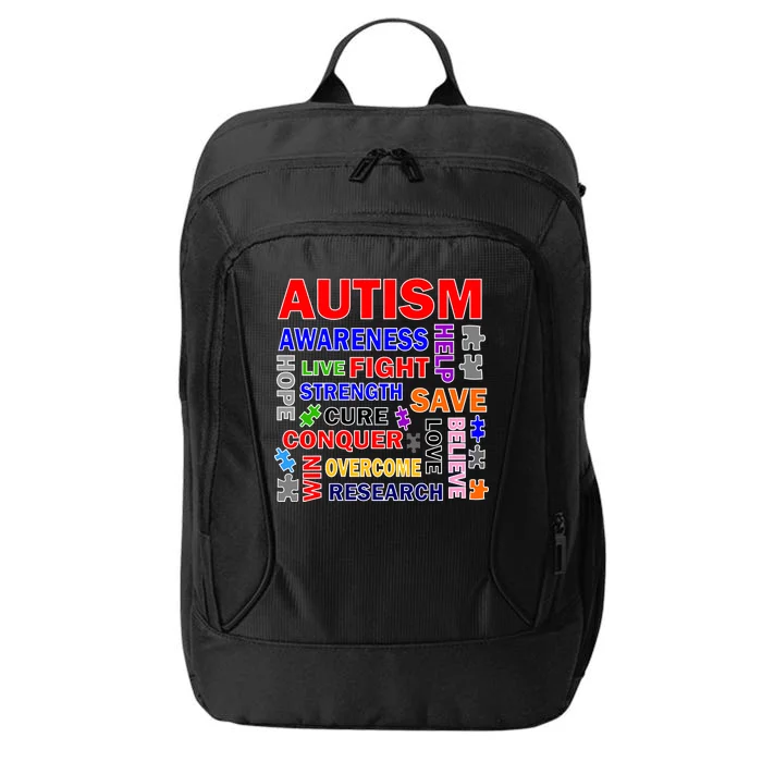 Autism Mashup City Backpack