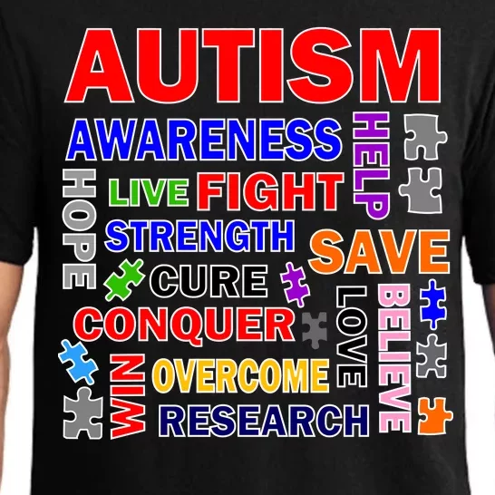 Autism Mashup Pajama Set