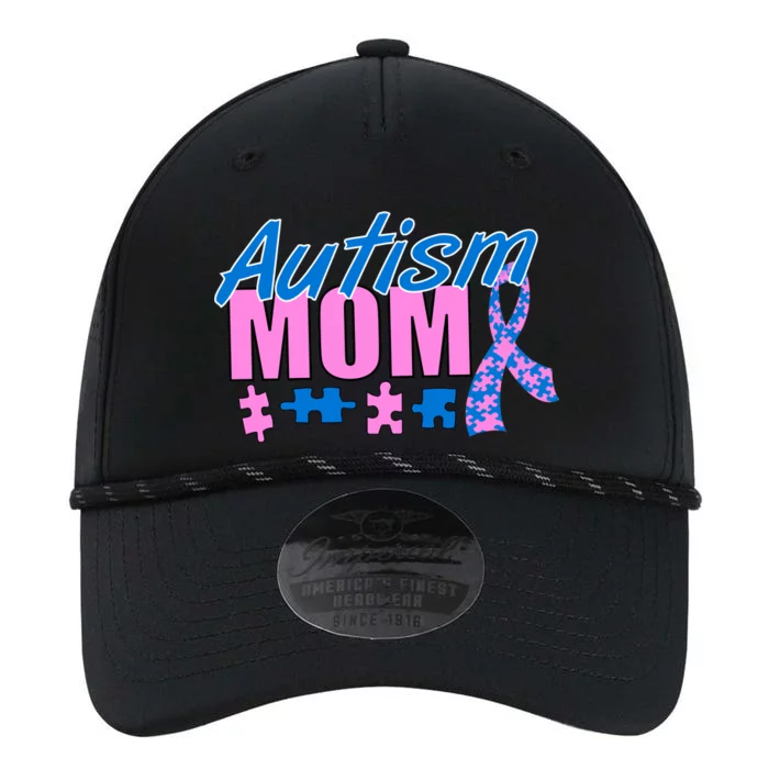 Autism Mom Awareness Ribbon Performance The Dyno Cap