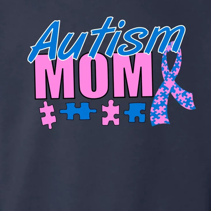 Autism Mom Awareness Ribbon Toddler Hoodie