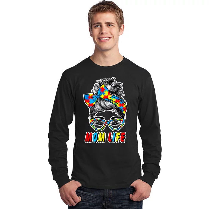 Autism Mom Life Long Sleeve Shirt