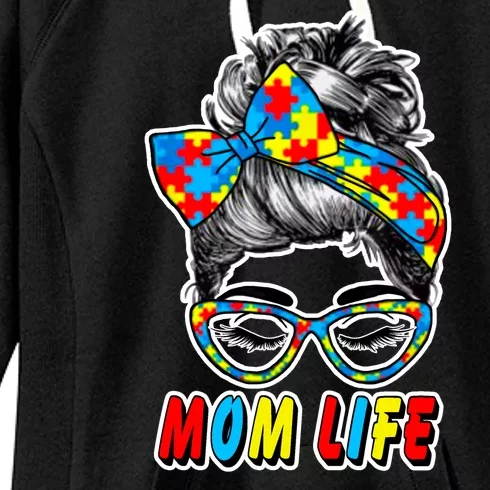 Autism Mom Life Women's Fleece Hoodie