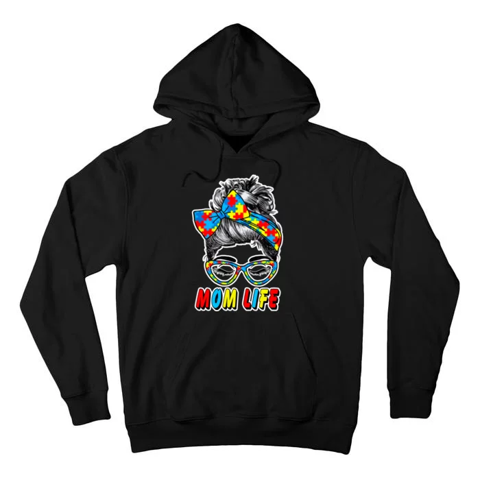 Autism Mom Life Tall Hoodie