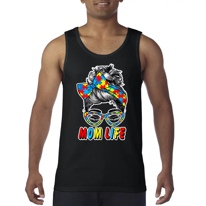 Autism Mom Life Tank Top