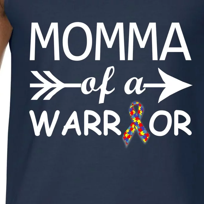 Autism Momma of a Warrior Comfort Colors® Tank Top