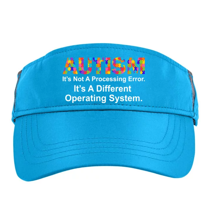 Autism Not A Processing Error It's Different Operating System Adult Drive Performance Visor