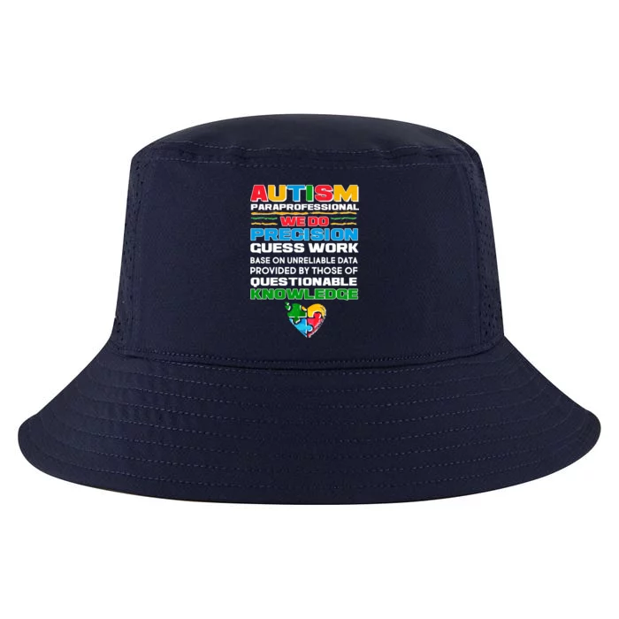 Autism Paraprofessional Cool Comfort Performance Bucket Hat