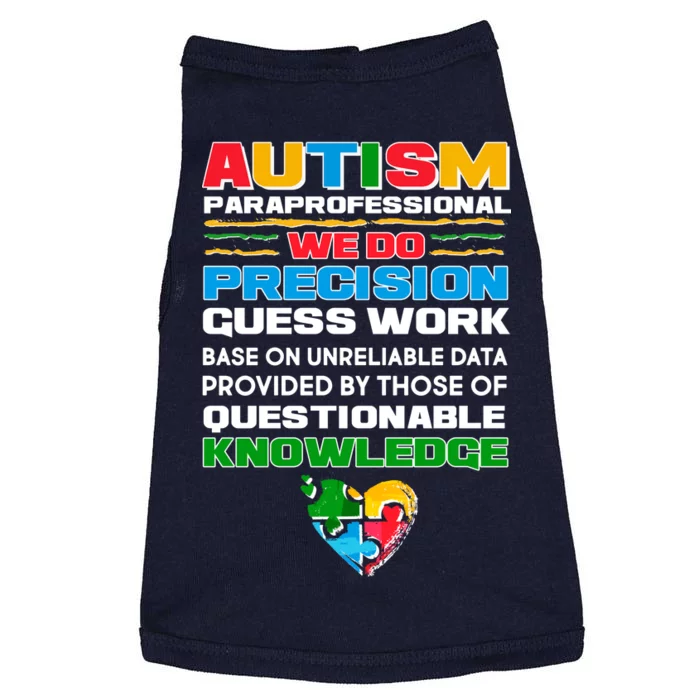 Autism Paraprofessional Doggie Tank