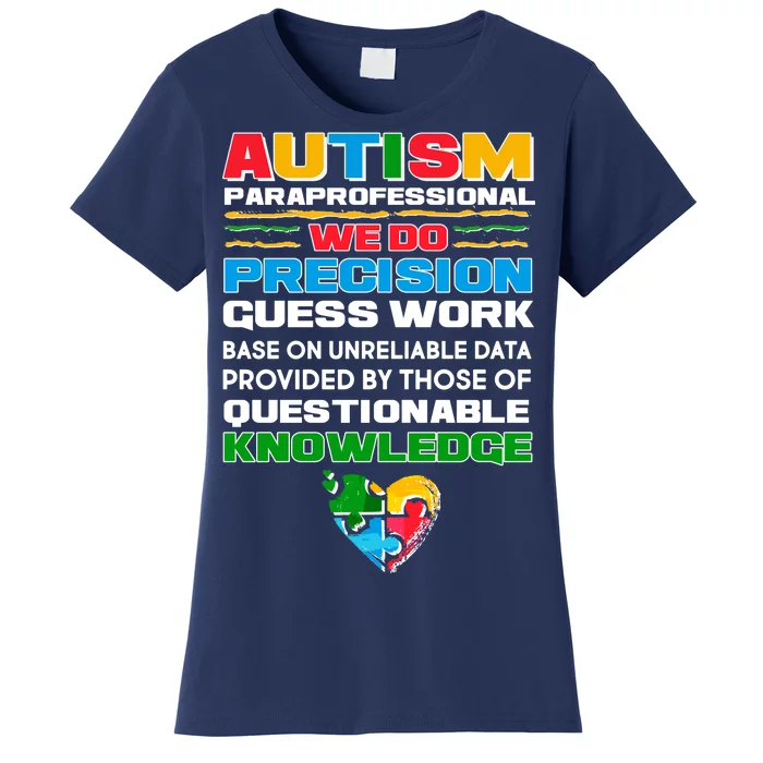 Autism Paraprofessional Women's T-Shirt