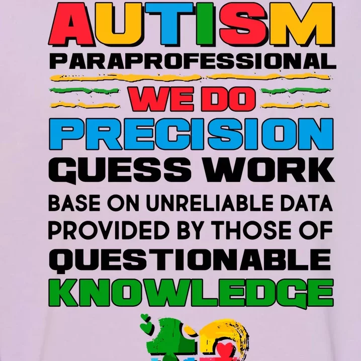 Autism Paraprofessional Garment-Dyed Sweatshirt