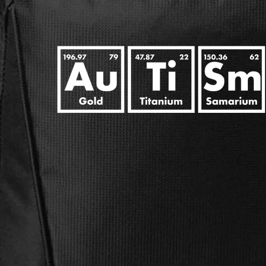 Autism Periodic Table Elements City Backpack