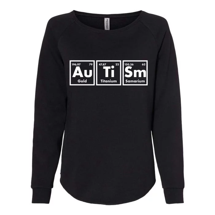 Autism Periodic Table Elements Womens California Wash Sweatshirt