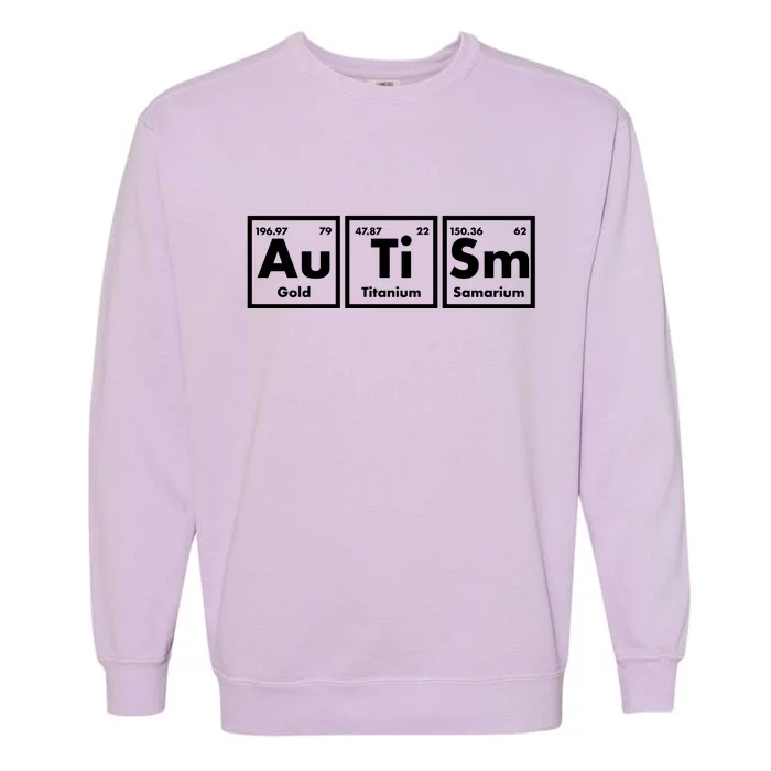 Autism Periodic Table Elements Garment-Dyed Sweatshirt