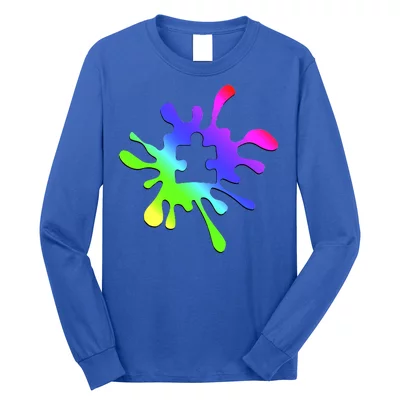 Buffalo Football red and blue splatter dyed sleeves unisex crewneck Tie  dyed colorblock sweatshirt