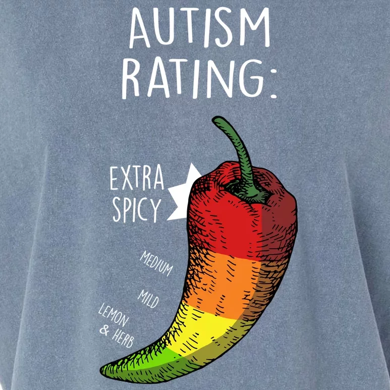 Autism Rating Garment-Dyed Women's Muscle Tee