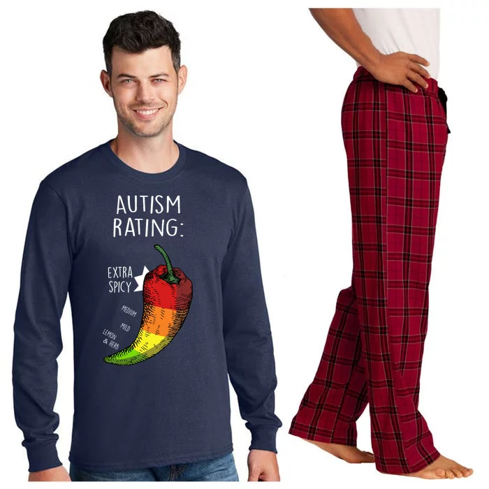 Autism Rating Long Sleeve Pajama Set