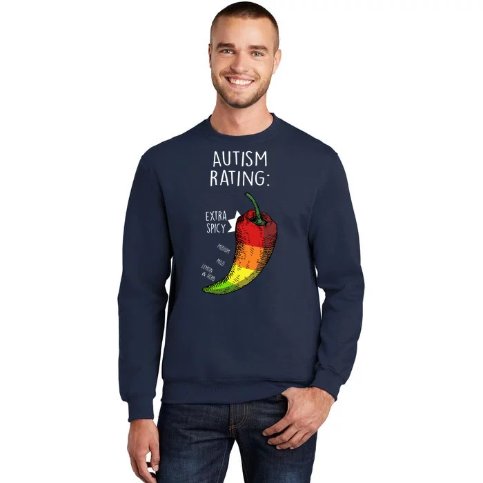 Autism Rating Tall Sweatshirt