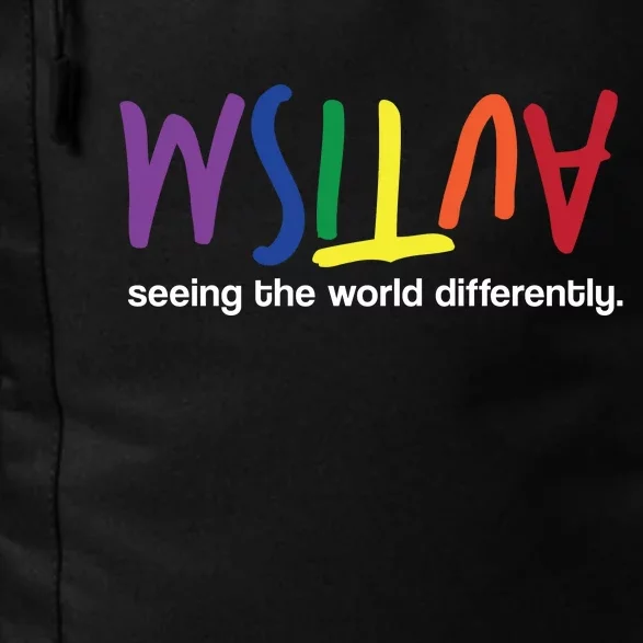 Autism Seeing The World Differently Daily Commute Backpack