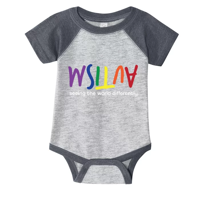 Autism Seeing The World Differently Infant Baby Jersey Bodysuit