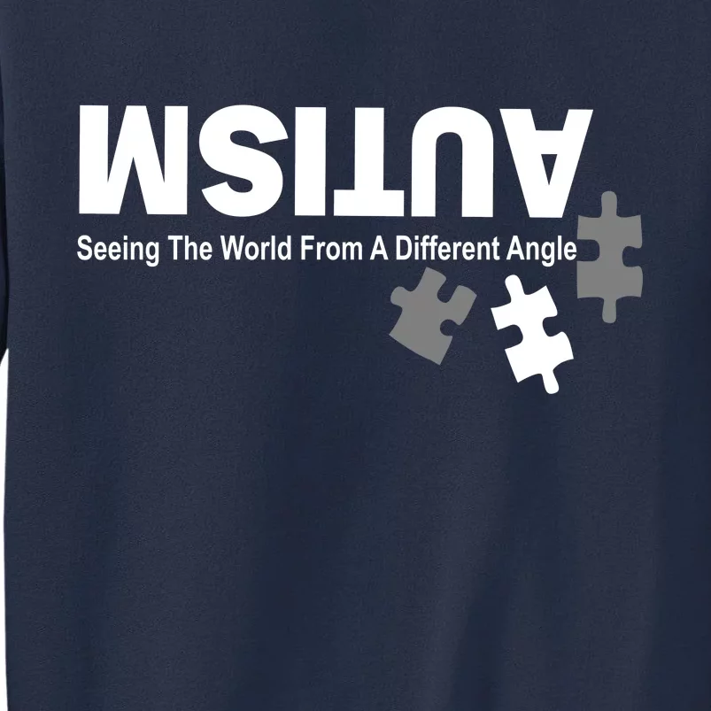 Autism Seeing The World From A Different Angle Sweatshirt