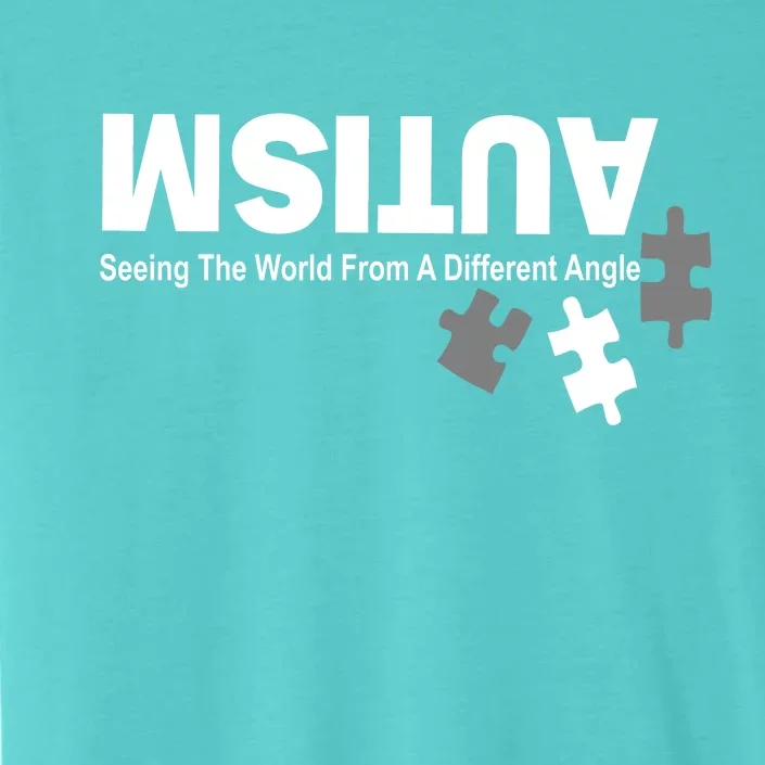 Autism Seeing The World From A Different Angle ChromaSoft Performance T-Shirt