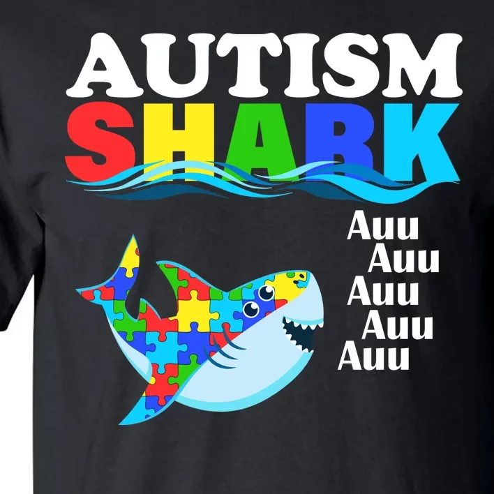 Autism Shark Tall T-Shirt