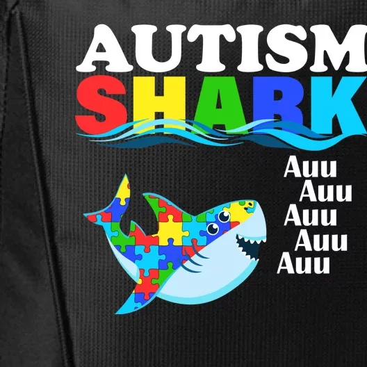 Autism Shark City Backpack