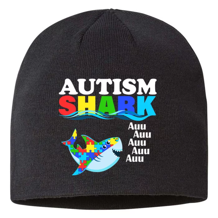 Autism Shark 8 1/2in Sustainable Knit Beanie