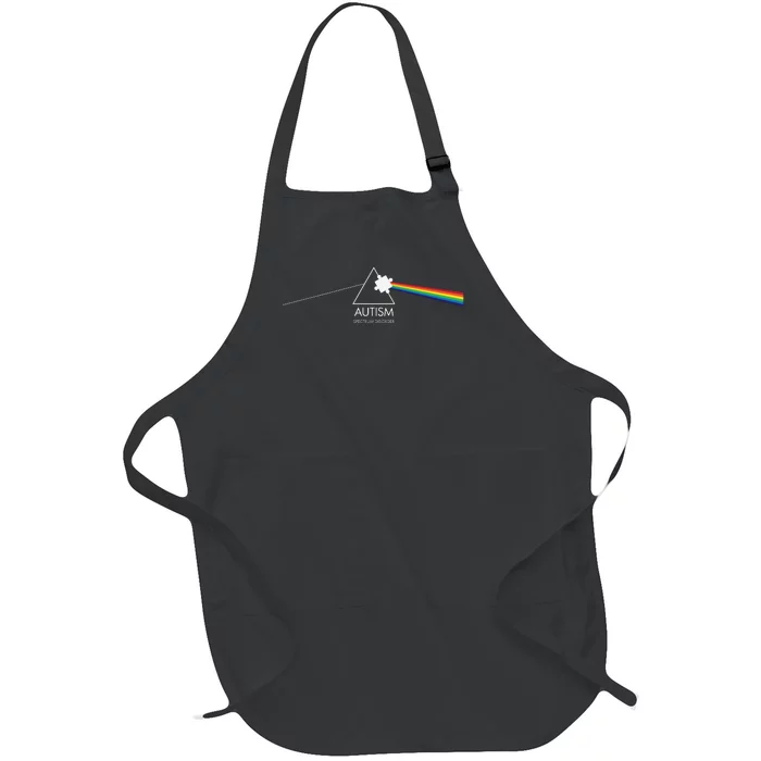 Autism Spectrum Disorder Prism Full-Length Apron With Pocket