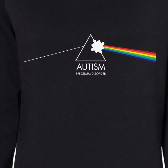 Autism Spectrum Disorder Prism Womens California Wash Sweatshirt