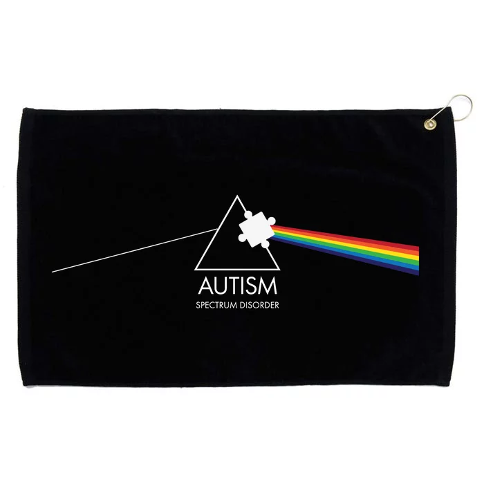 Autism Spectrum Disorder Prism Grommeted Golf Towel