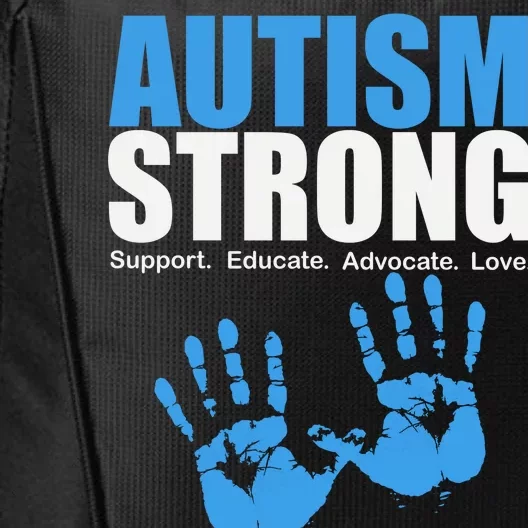 Autism Strong City Backpack